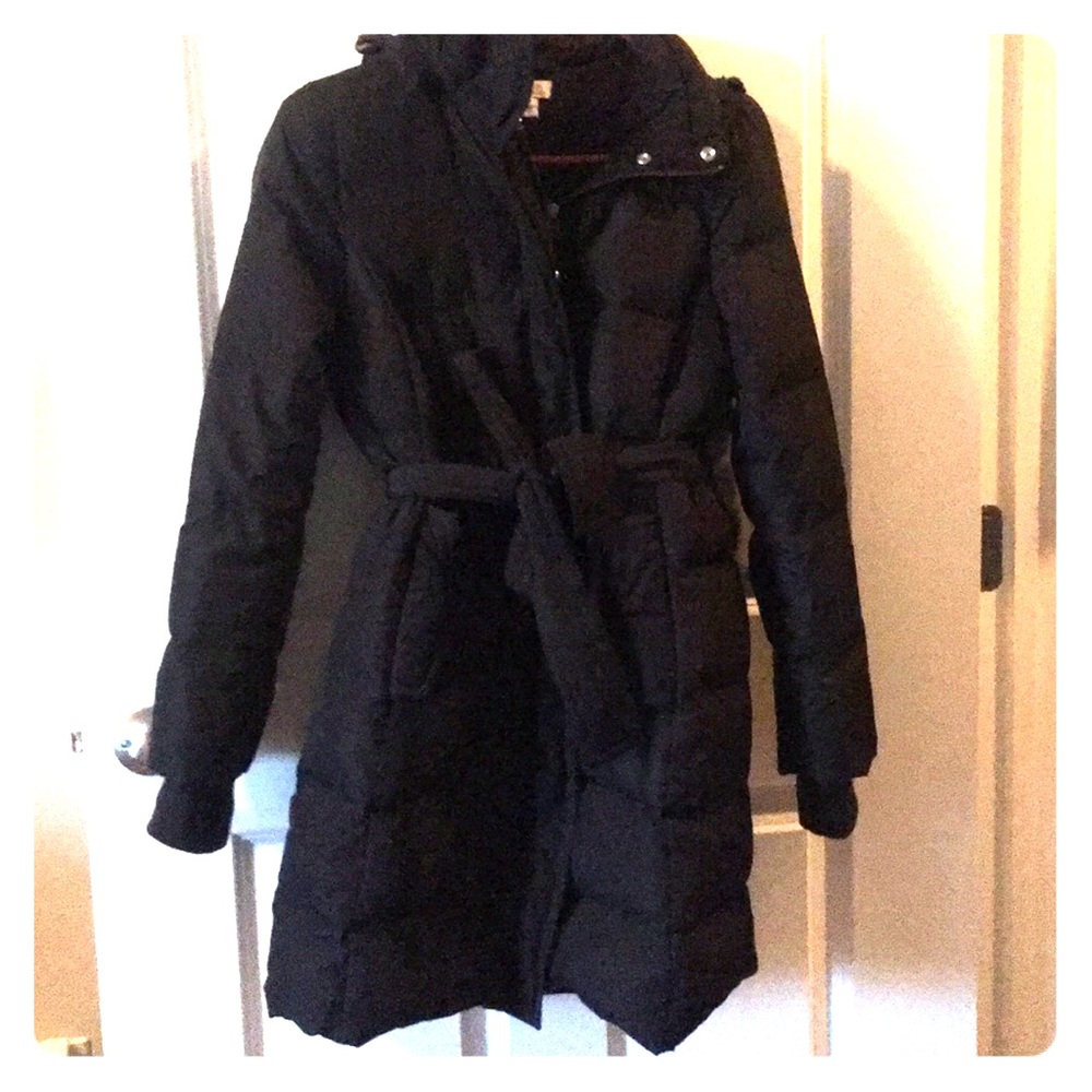 NWOT JCrew black down jacket